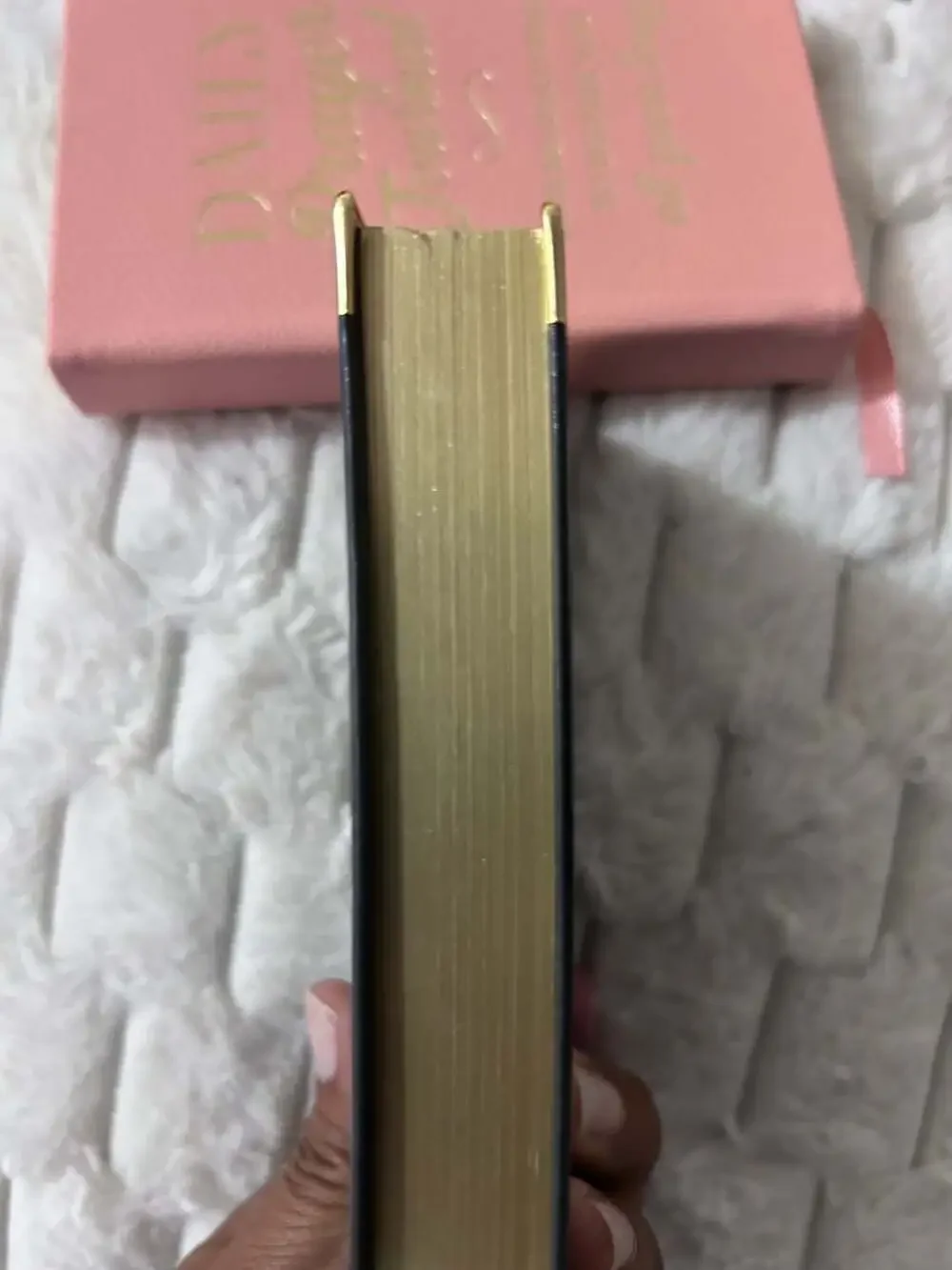 Daily Prayer Journal with 365 Bible Verses Pink Faux Leather Journal